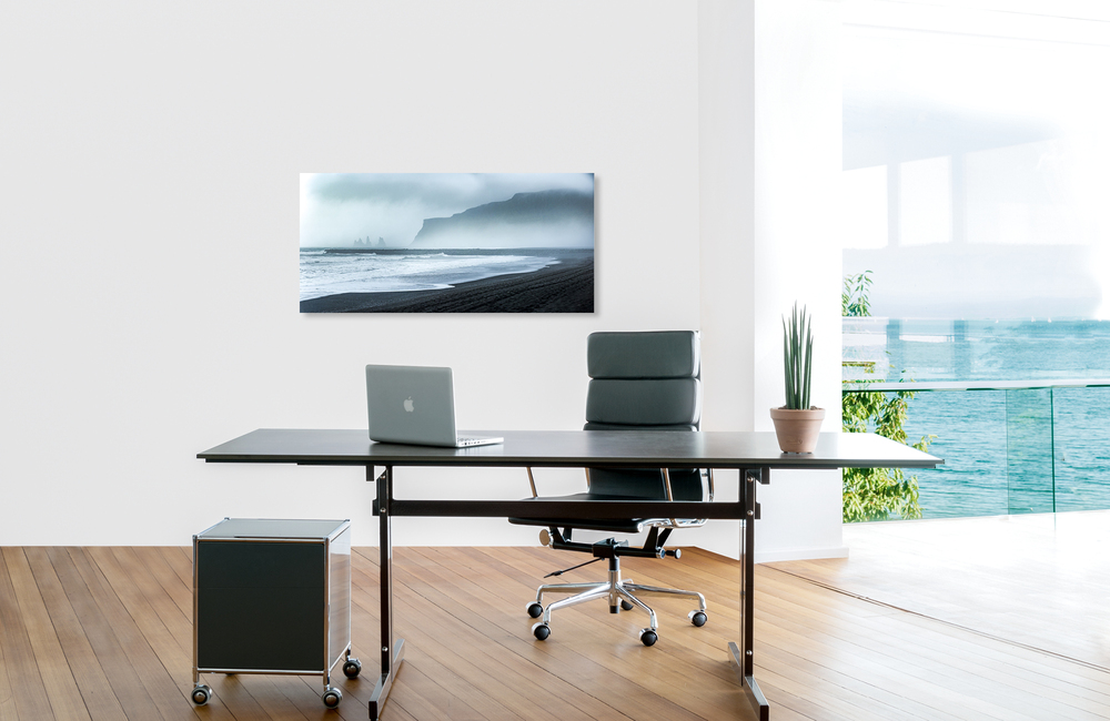 vik strand &ndash; Akustikbilder und Schallabsorber von SCHALLSAUGER&reg;