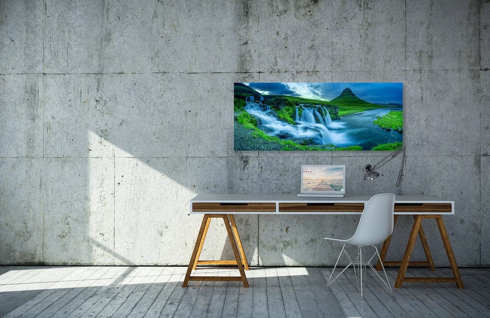 kirkjufellsfoss &ndash; Akustikbilder und Schallabsorber von SCHALLSAUGER&reg;