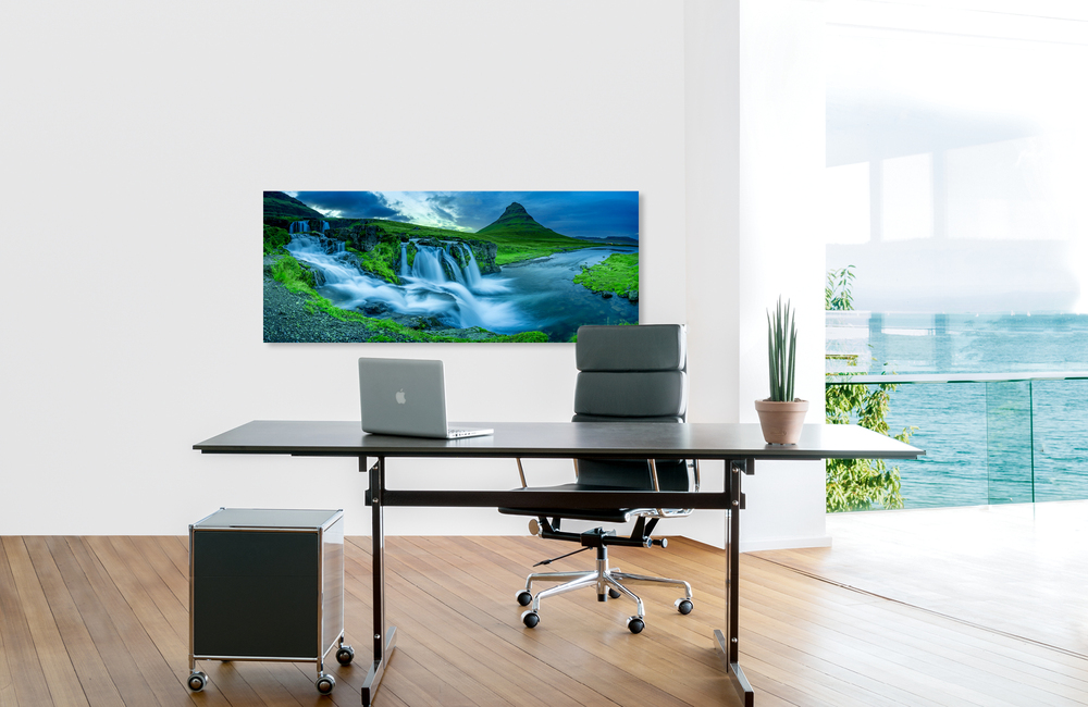 kirkjufellsfoss &ndash; Akustikbilder und Schallabsorber von SCHALLSAUGER&reg;