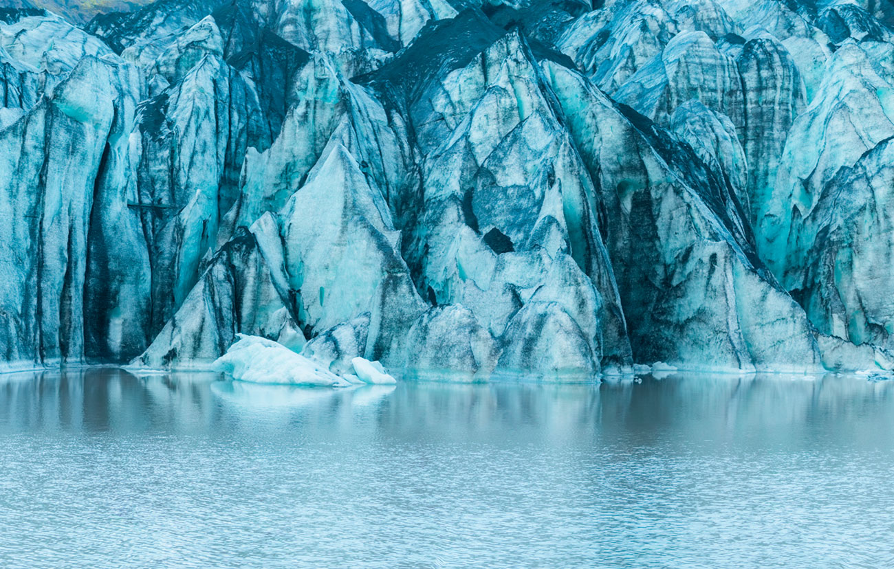 gletscher &ndash; Akustikbilder und Schallabsorber von SCHALLSAUGER&reg;