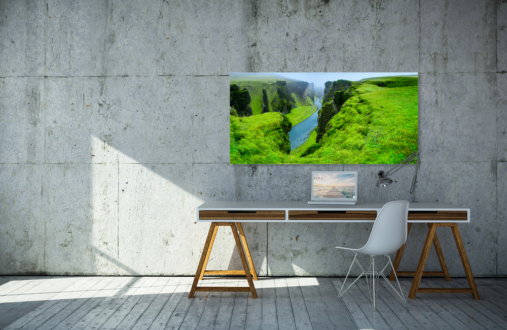 kirkjub&aelig;jar klaustur &ndash; Akustikbilder und Schallabsorber von SCHALLSAUGER&reg;