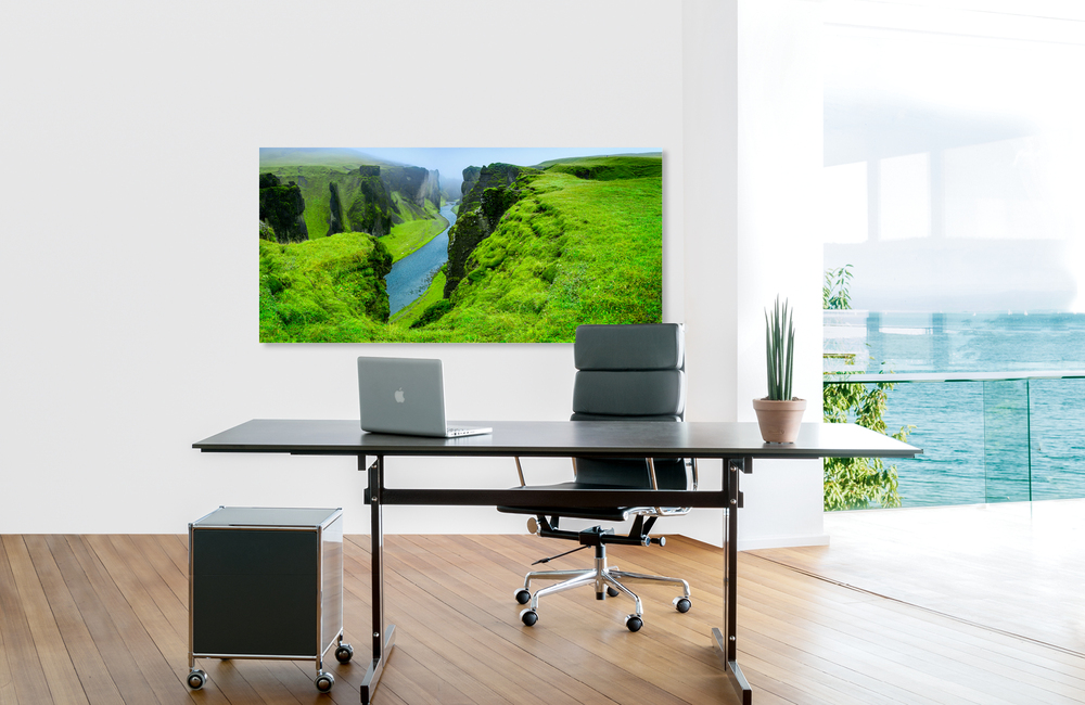 kirkjub&aelig;jar klaustur &ndash; Akustikbilder und Schallabsorber von SCHALLSAUGER&reg;