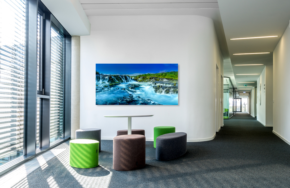 bruarfoss &ndash; Akustikbilder und Schallabsorber von SCHALLSAUGER&reg;