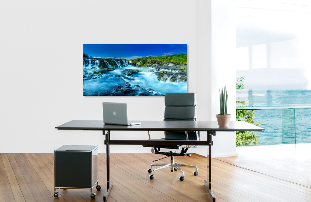 bruarfoss &ndash; Akustikbilder und Schallabsorber von SCHALLSAUGER&reg;