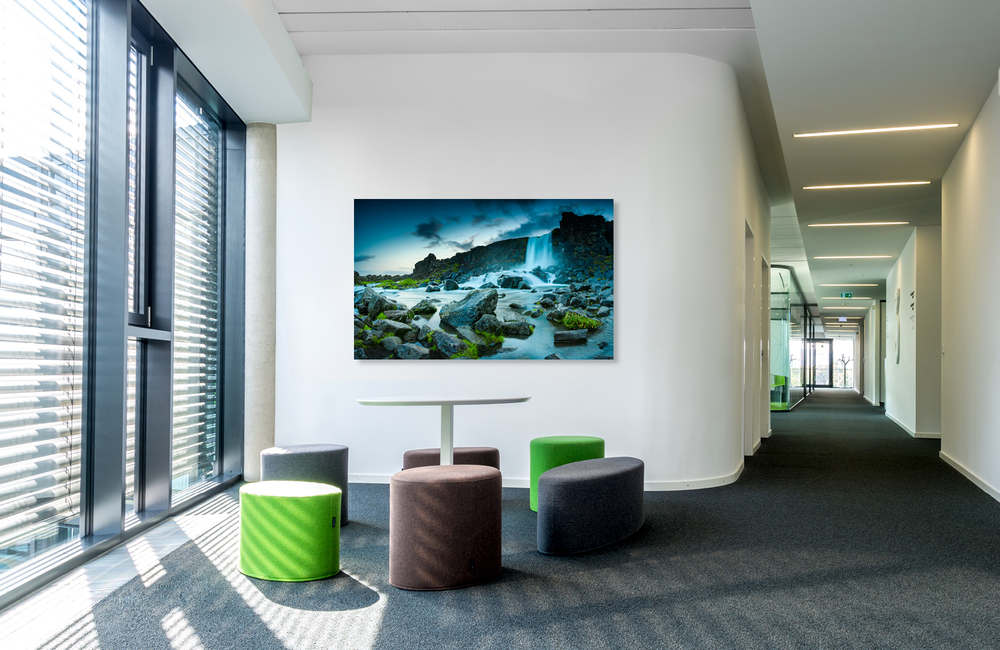 oexararfoss &ndash; Akustikbilder und Schallabsorber von SCHALLSAUGER&reg;