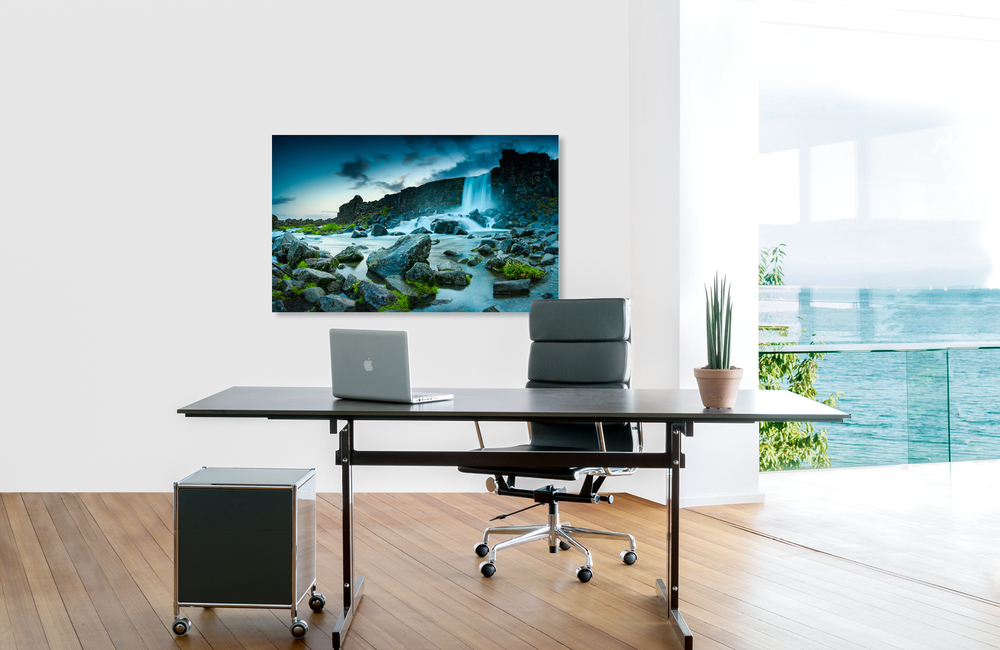 oexararfoss &ndash; Akustikbilder und Schallabsorber von SCHALLSAUGER&reg;