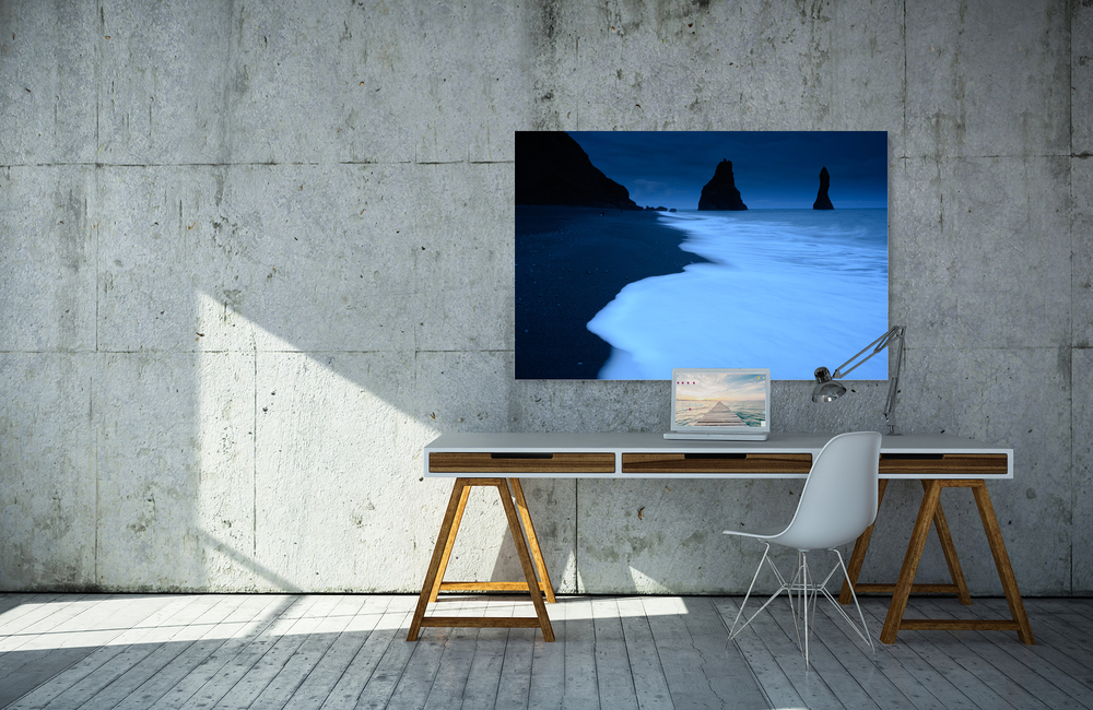 strand vik &ndash; Akustikbilder und Schallabsorber von SCHALLSAUGER&reg;