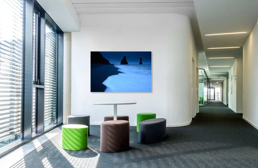 strand vik &ndash; Akustikbilder und Schallabsorber von SCHALLSAUGER&reg;