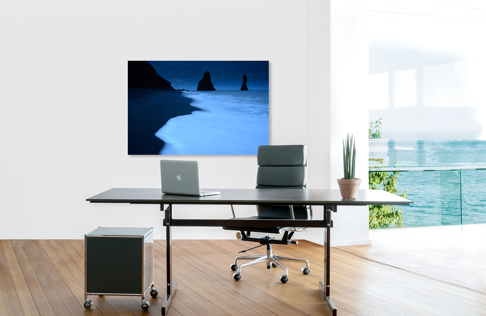 strand vik &ndash; Akustikbilder und Schallabsorber von SCHALLSAUGER&reg;