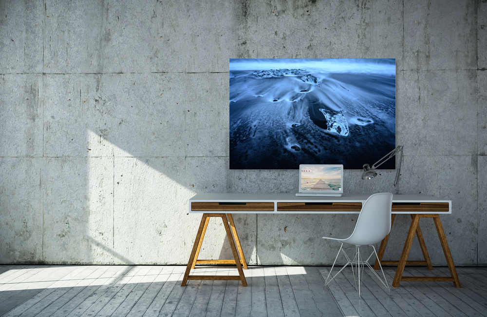 diamond beach &ndash; Akustikbilder und Schallabsorber von SCHALLSAUGER&reg;