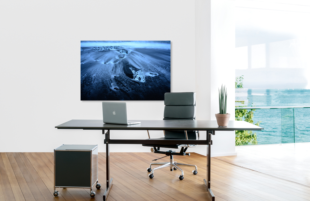 diamond beach &ndash; Akustikbilder und Schallabsorber von SCHALLSAUGER&reg;