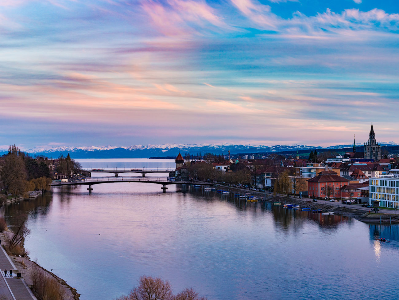konstanz Abend stimmung &ndash; Akustikbilder und Schallabsorber von SCHALLSAUGER&reg;