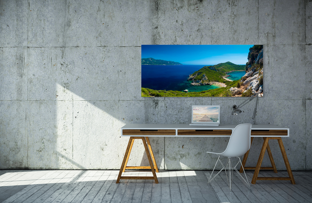 meeresbucht &ndash; Akustikbilder und Schallabsorber von SCHALLSAUGER&reg;