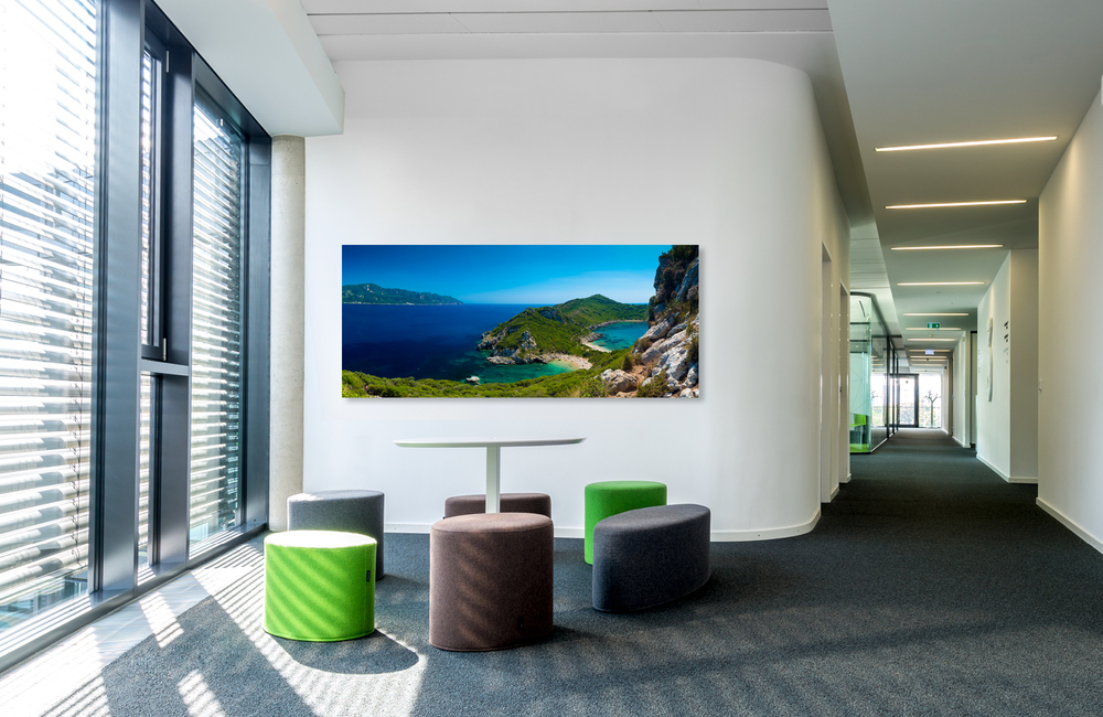 meeresbucht &ndash; Akustikbilder und Schallabsorber von SCHALLSAUGER&reg;