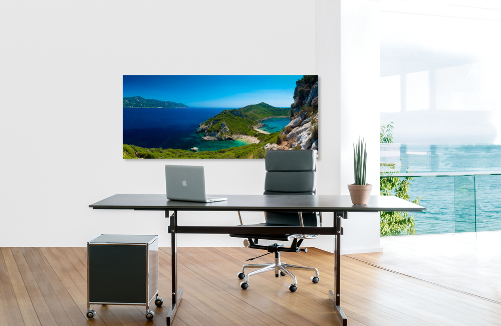 meeresbucht &ndash; Akustikbilder und Schallabsorber von SCHALLSAUGER&reg;