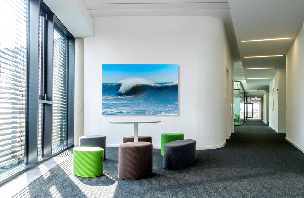 meereswelle &ndash; Akustikbilder und Schallabsorber von SCHALLSAUGER&reg;