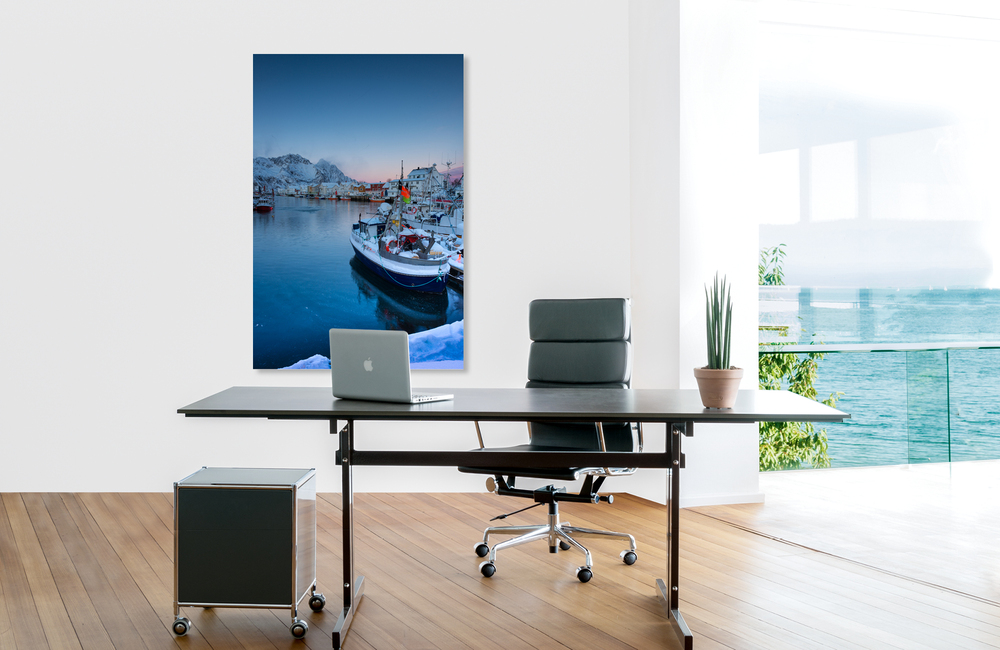 henningsvaer &ndash; Akustikbilder und Schallabsorber von SCHALLSAUGER&reg;