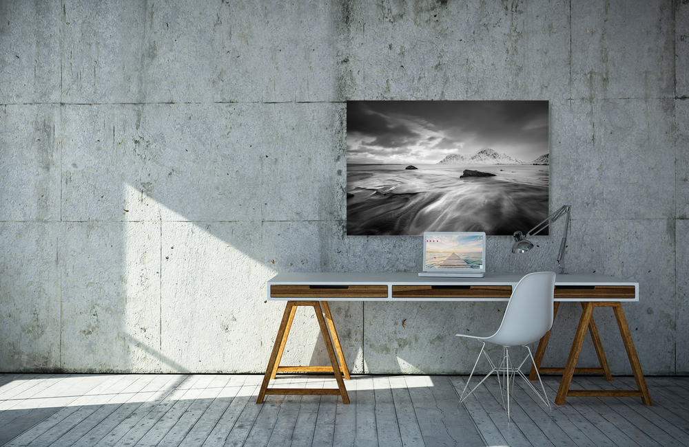 strand flagstad &ndash; Akustikbilder und Schallabsorber von SCHALLSAUGER&reg;