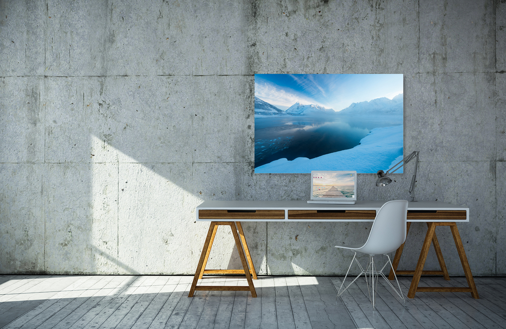 vestpollen Morgenstunde &ndash; Akustikbilder und Schallabsorber von SCHALLSAUGER&reg;