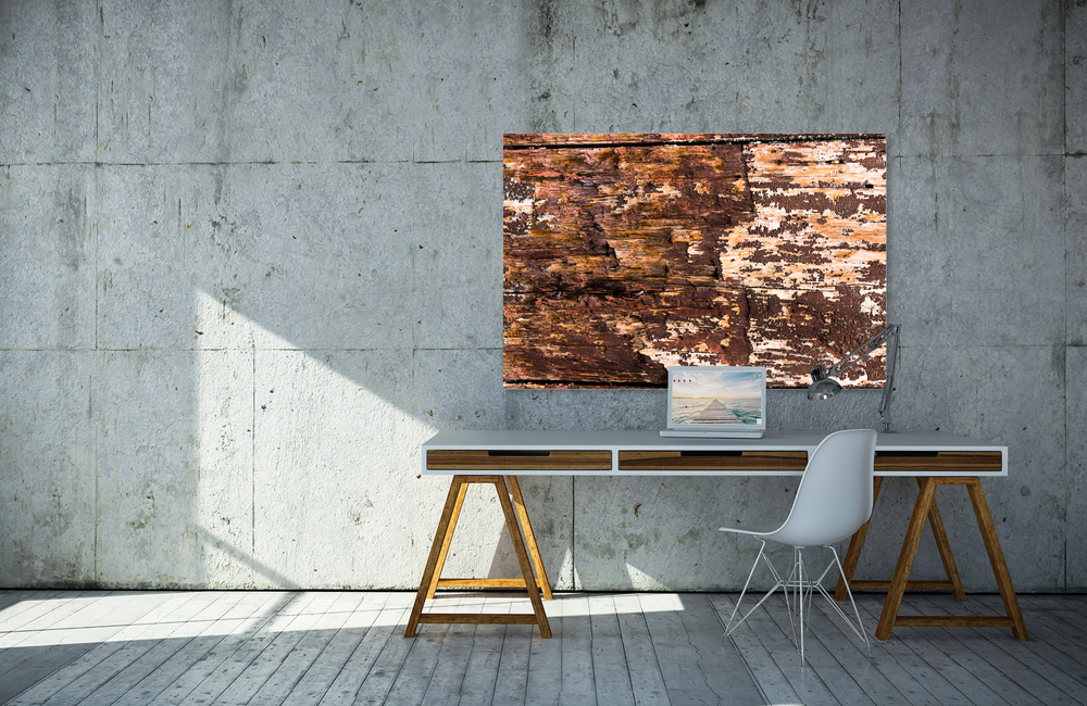 roststruktur &ndash; Akustikbilder und Schallabsorber von SCHALLSAUGER&reg;