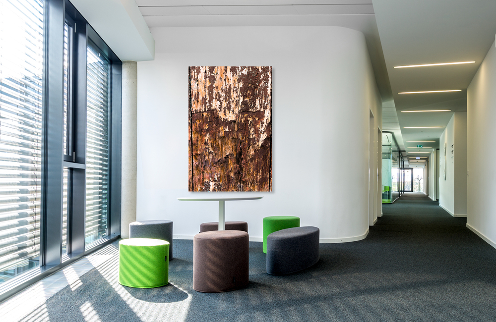 roststruktur &ndash; Akustikbilder und Schallabsorber von SCHALLSAUGER&reg;