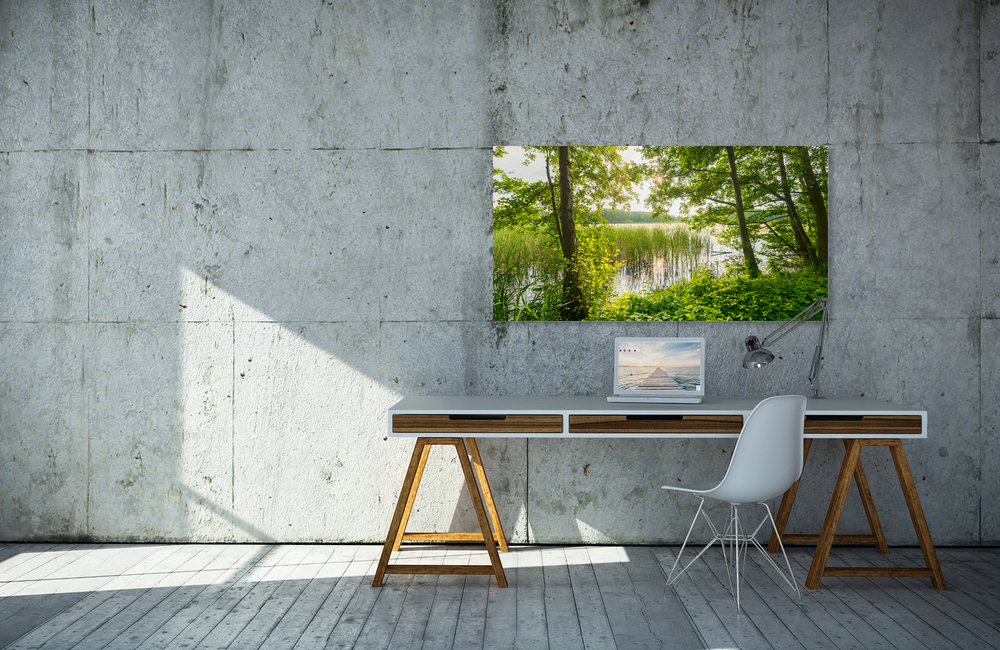 teichlandschaft &ndash; Akustikbilder und Schallabsorber von SCHALLSAUGER&reg;