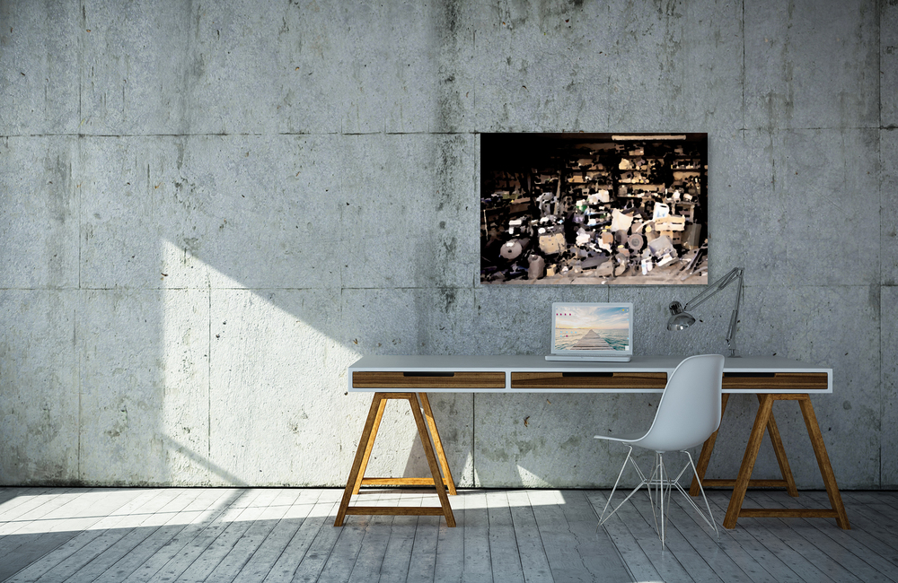 messie painted &ndash; Akustikbilder und Schallabsorber von SCHALLSAUGER&reg;