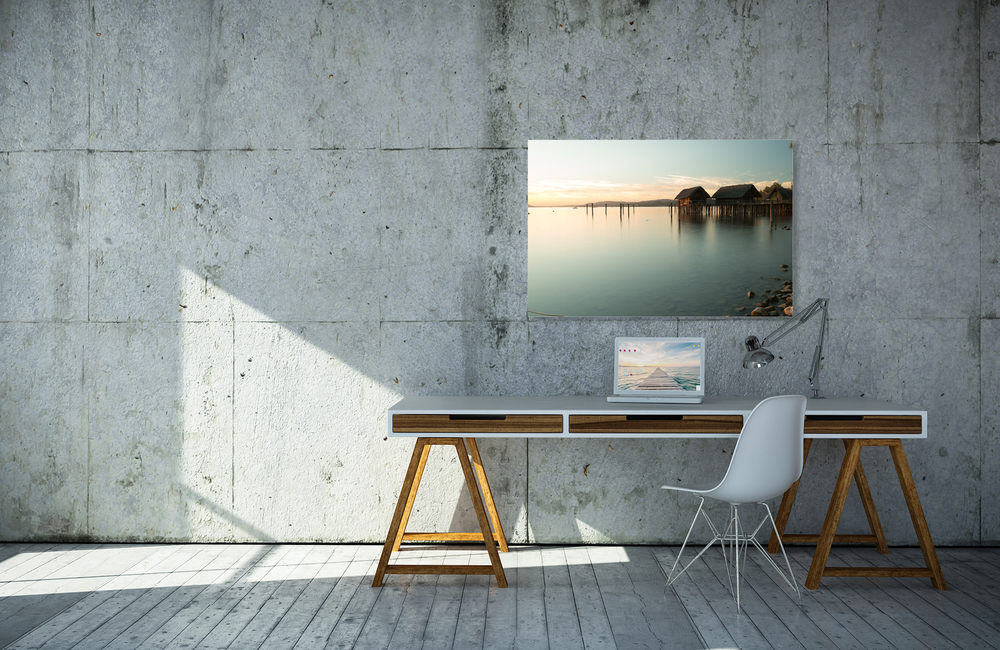 pfahlbauten &ndash; Akustikbilder und Schallabsorber von SCHALLSAUGER&reg;