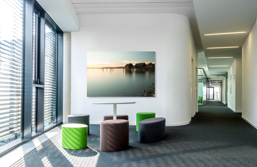 pfahlbauten &ndash; Akustikbilder und Schallabsorber von SCHALLSAUGER&reg;