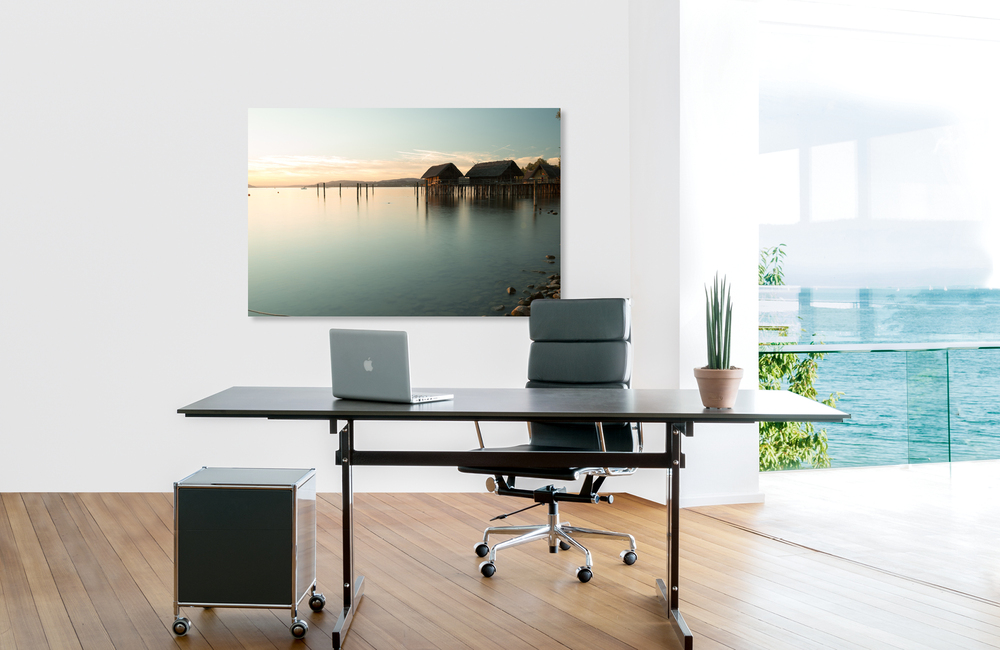 pfahlbauten &ndash; Akustikbilder und Schallabsorber von SCHALLSAUGER&reg;