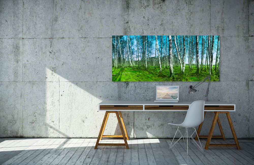 birkenwald 2 &ndash; Akustikbilder und Schallabsorber von SCHALLSAUGER&reg;