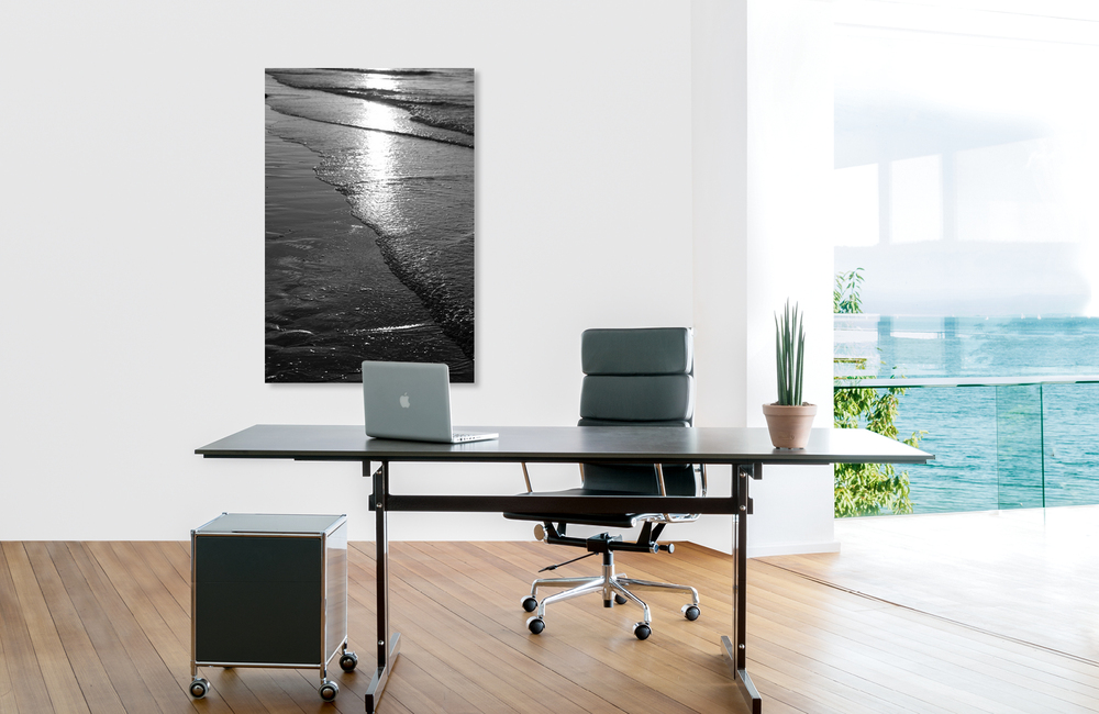 strandstruktur &ndash; Akustikbilder und Schallabsorber von SCHALLSAUGER&reg;