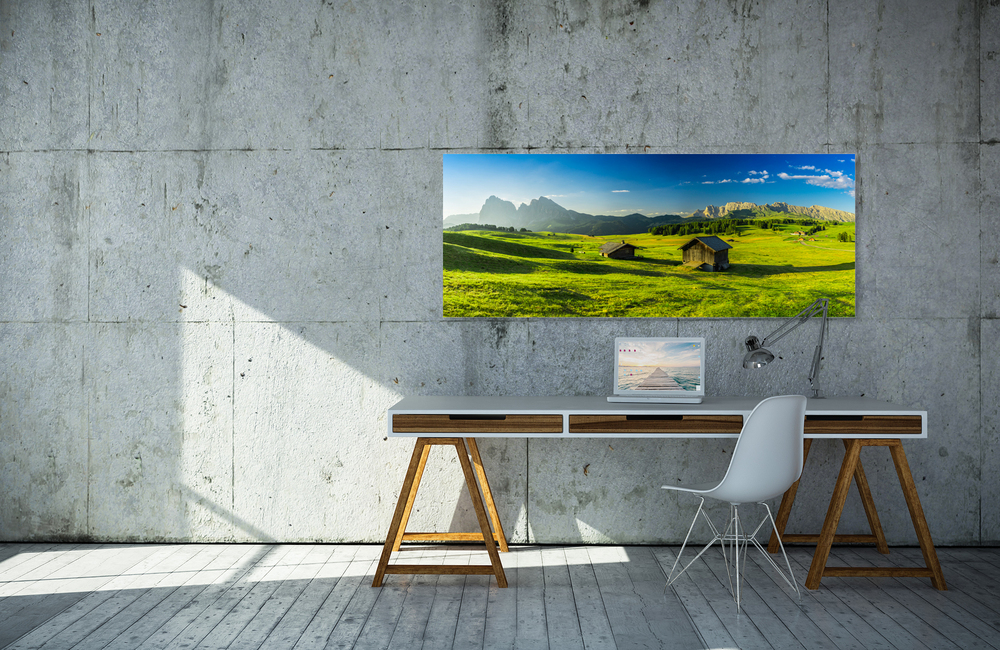 seiser alm &ndash; Akustikbilder und Schallabsorber von SCHALLSAUGER&reg;