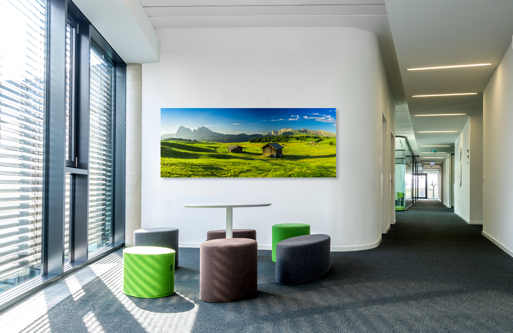 seiser alm &ndash; Akustikbilder und Schallabsorber von SCHALLSAUGER&reg;