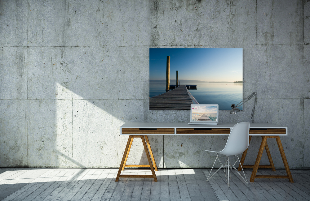 bodensee steg &ndash; Akustikbilder und Schallabsorber von SCHALLSAUGER&reg;