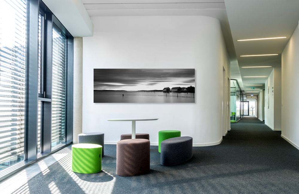 pfahlbauten &ndash; Akustikbilder und Schallabsorber von SCHALLSAUGER&reg;