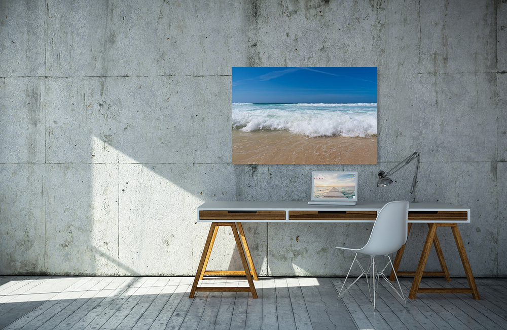 portugal Atlantik wellen 2 &ndash; Akustikbilder und Schallabsorber von SCHALLSAUGER&reg;