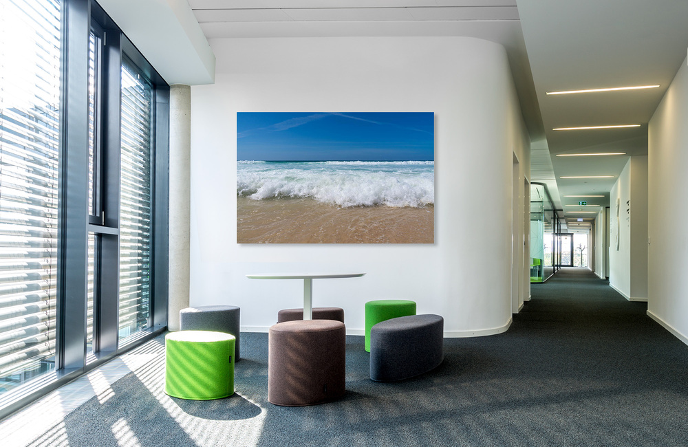 portugal Atlantik wellen 2 &ndash; Akustikbilder und Schallabsorber von SCHALLSAUGER&reg;