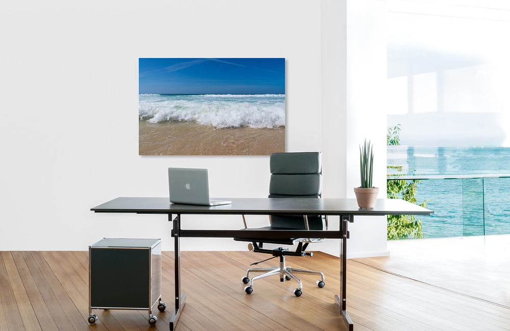 portugal Atlantik wellen 2 &ndash; Akustikbilder und Schallabsorber von SCHALLSAUGER&reg;