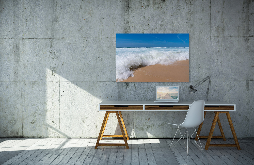 portugal Atlantik wellen 6 &ndash; Akustikbilder und Schallabsorber von SCHALLSAUGER&reg;