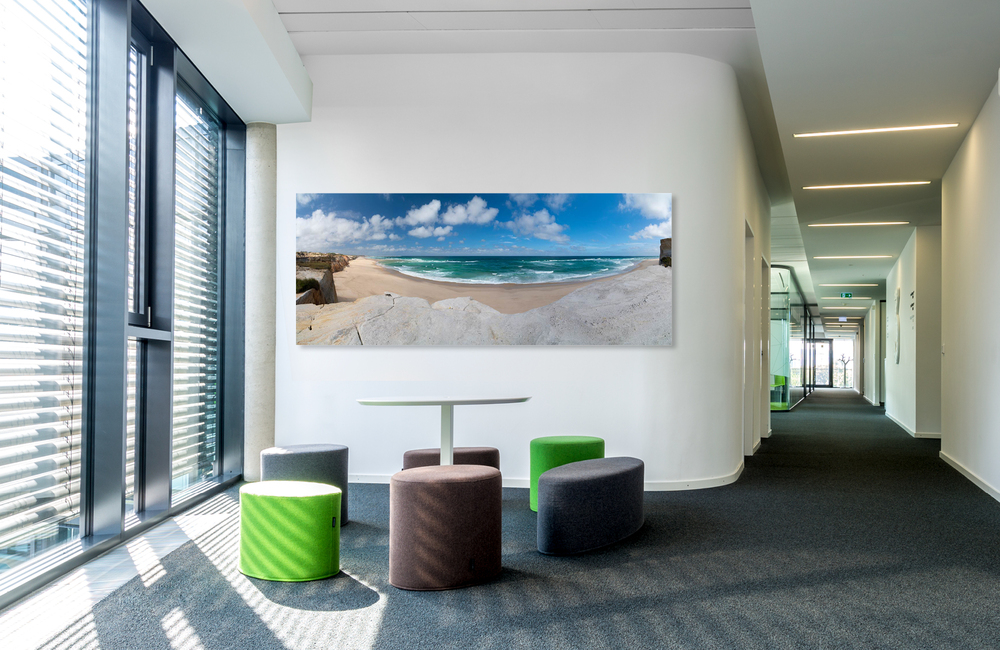 portugal Sandstrand &ndash; Hochaufl&ouml;sende Fotos und Motive f&uuml;r Akustikbilder