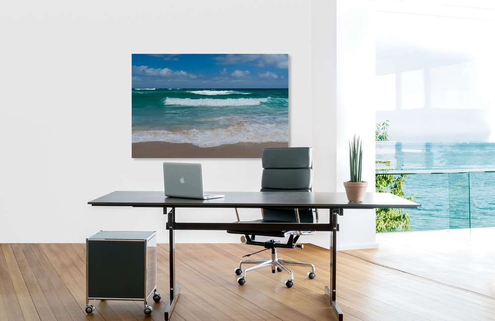 Smaragdgr&uuml;nes Meer 2 &ndash; Akustikbilder und Schallabsorber von SCHALLSAUGER&reg;