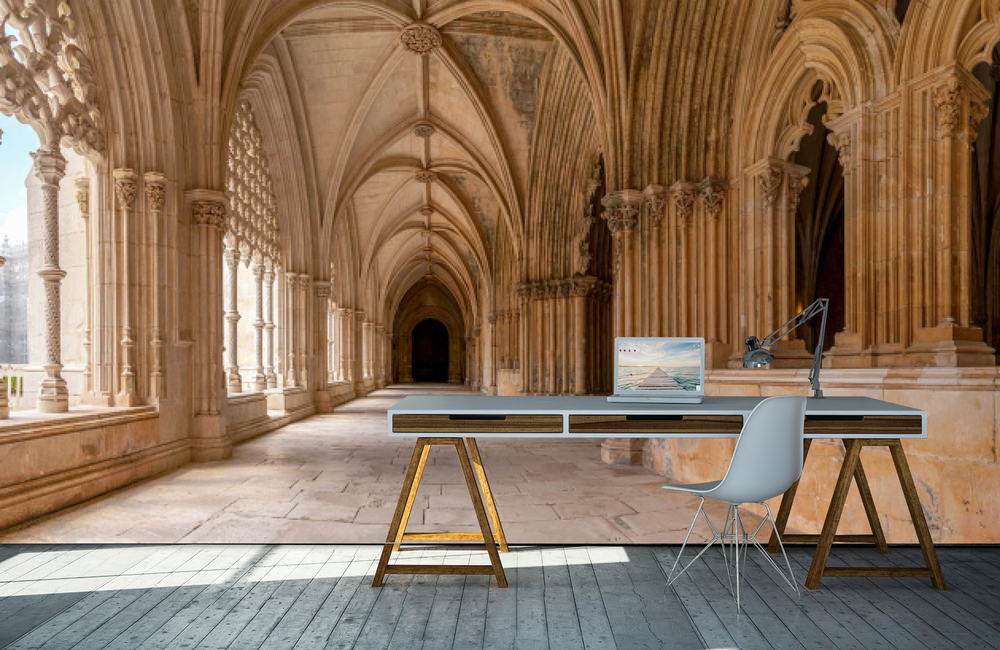 Kreuzgang &ndash; Akustikbilder und Schallabsorber von SCHALLSAUGER&reg;