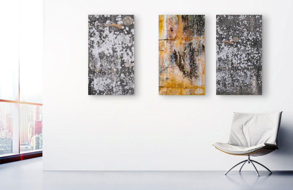 Abstrakte Strukturen 5 &ndash; Akustikbilder und Schallabsorber von SCHALLSAUGER&reg;