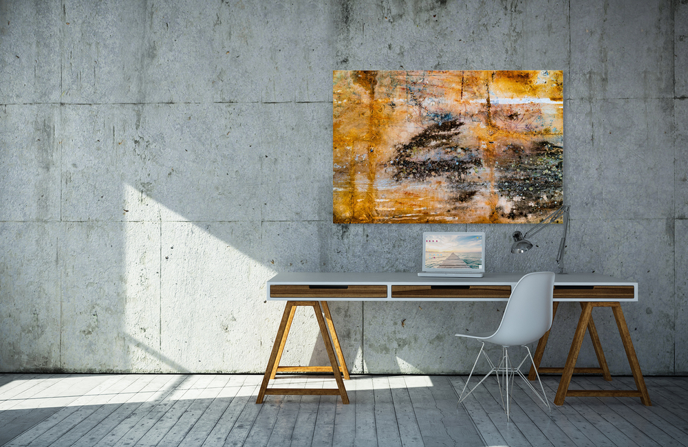 Abstrakte Strukturen 6 &ndash; Akustikbilder und Schallabsorber von SCHALLSAUGER&reg;