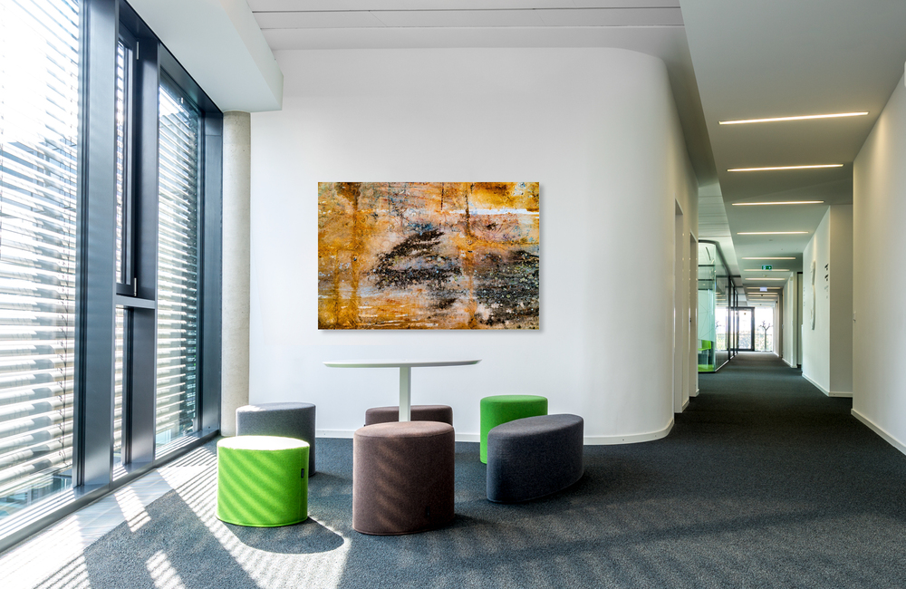 Abstrakte Strukturen 6 &ndash; Akustikbilder und Schallabsorber von SCHALLSAUGER&reg;