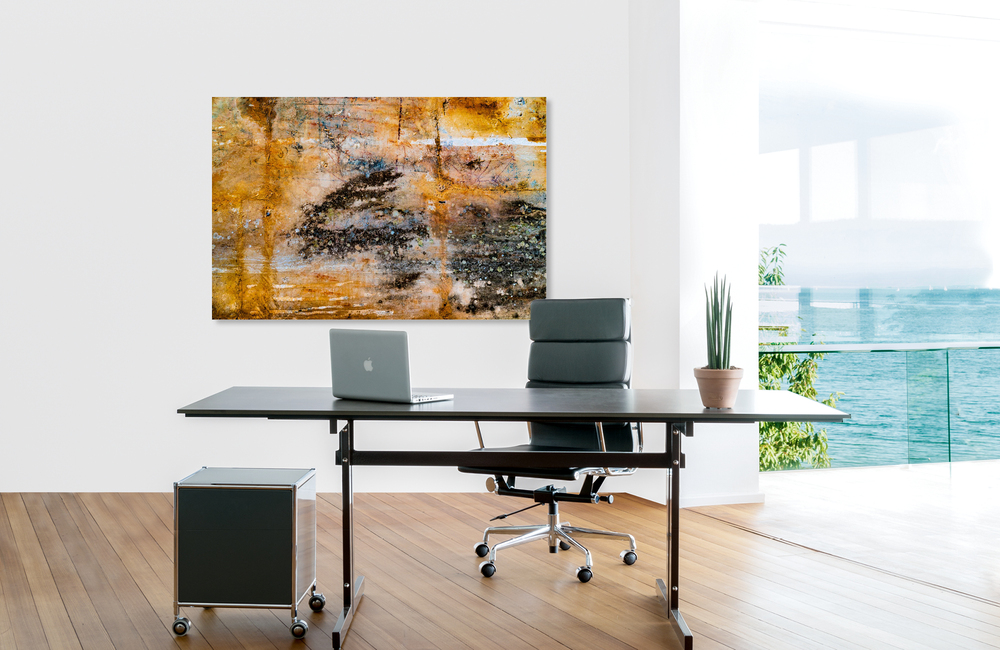 Abstrakte Strukturen 6 &ndash; Akustikbilder und Schallabsorber von SCHALLSAUGER&reg;