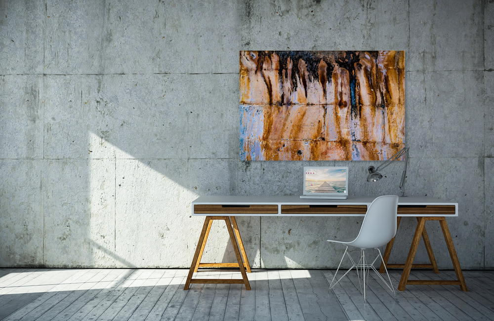 Abstrakte Strukturen 7 &ndash; Akustikbilder und Schallabsorber von SCHALLSAUGER&reg;