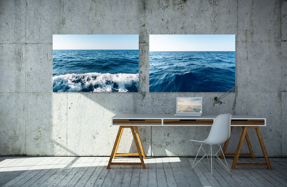 Wellen am Meer 2 – Akustikbilder und Schallabsorber von SCHALLSAUGER®
