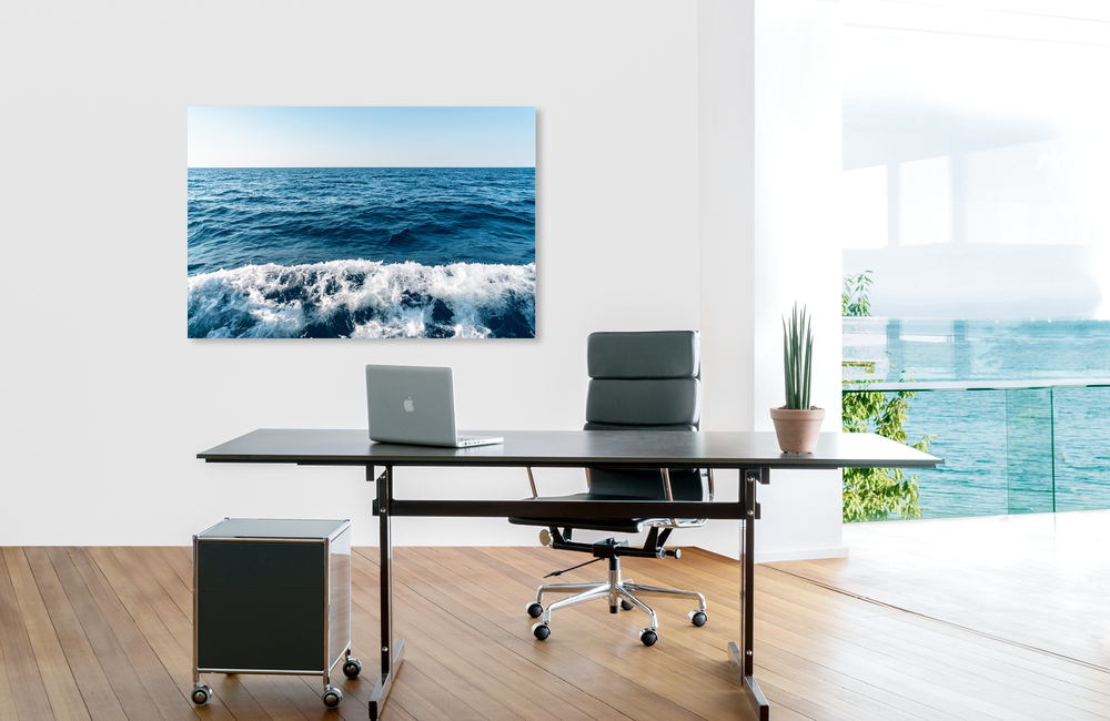 Wellen am Meer &ndash; Akustikbilder und Schallabsorber von SCHALLSAUGER&reg;